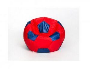 Кресло-мешок Мяч малый красно-синее в Камышлове - kamyshlov.ok-mebel.com | фото 1