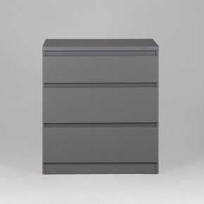 2.03.02.060.4 КАСТОР комод 3 ящика RU серый в Камышлове - kamyshlov.ok-mebel.com | фото 2