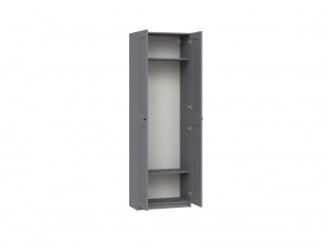 2.06.01.040.4 МАКС шкаф 2 двери 75х38х233 серый RU в Камышлове - kamyshlov.ok-mebel.com | фото