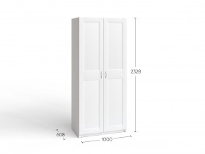 2.06.01.050.4 МАКС шкаф 2 двери 100х61х233 серый RU в Камышлове - kamyshlov.ok-mebel.com | фото 4