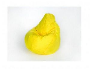 Кресло-мешок Груша большое желтое в Камышлове - kamyshlov.ok-mebel.com | фото 1