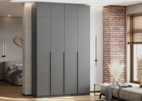 Антресоль 1600 «ШК-5» Графит серый в Камышлове - kamyshlov.ok-mebel.com | фото 4