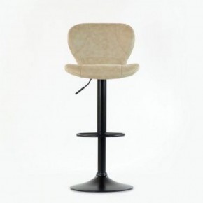 Барный стул Barneo N-86 Time / Black / VPU Beige Vintage PK970-1 в Камышлове - kamyshlov.ok-mebel.com | фото 2