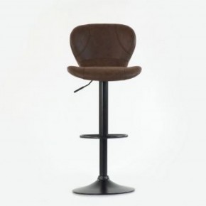 Барный стул Barneo N-86 Time / Black / VPU Brown Vintage коричневый винтаж PK970-18 в Камышлове - kamyshlov.ok-mebel.com | фото 3