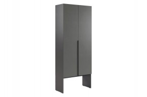 БАСКО Шкаф двухдверный L800 (графит) в Камышлове - kamyshlov.ok-mebel.com | фото