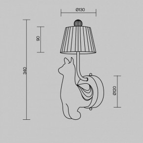 Бра Maytoni Senor Alpaca MOD377WL-L6W3K в Камышлове - kamyshlov.ok-mebel.com | фото 9