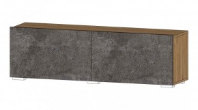ДАЛЛАС Тумба ТВ - 02 (цемент темный) в Камышлове - kamyshlov.ok-mebel.com | фото