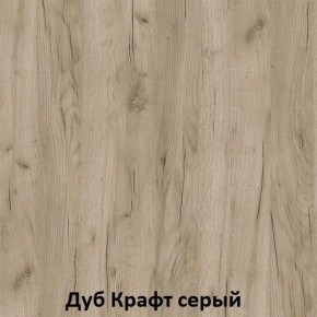 ДАРЬЯ Шкаф (Крафт серый/Крафт белый) гостиная в Камышлове - kamyshlov.ok-mebel.com | фото 2