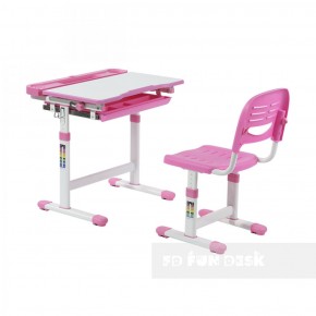 Комплект парта + стул трансформеры Cantare Pink в Камышлове - kamyshlov.ok-mebel.com | фото 2