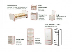 Набор мебели для детской Юниор-10 (с кроватью 800*1600) ЛДСП в Камышлове - kamyshlov.ok-mebel.com | фото 2