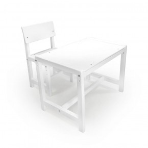 Детский растущий комплект стол и стул Я САМ "Лофт" (Белый, Белый) в Камышлове - kamyshlov.ok-mebel.com | фото
