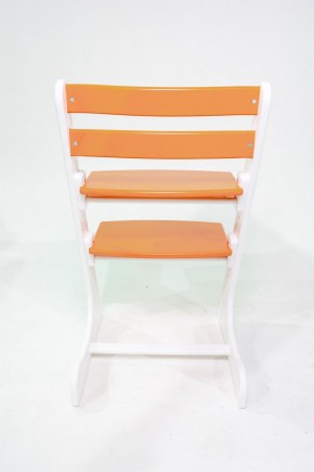 Детский растущий стул Конёк Горбунёк Комфорт ( Бело-оранжевый) в Камышлове - kamyshlov.ok-mebel.com | фото 5