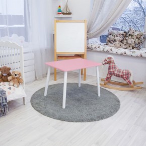 Детский стол Rolti Baby (розовый/белый, массив березы/мдф) в Камышлове - kamyshlov.ok-mebel.com | фото 1