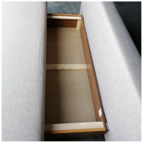 Диван-кровать Комфорт без подлокотников BALTIC AZURE (2 подушки) в Камышлове - kamyshlov.ok-mebel.com | фото 6