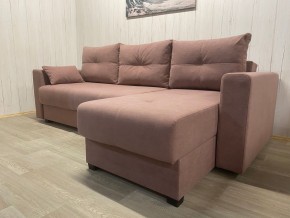 Диван угловой Комфорт-3 (НПБ) велюр Luma 16 в Камышлове - kamyshlov.ok-mebel.com | фото 2