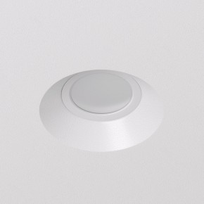 DK2081-WH Встраиваемый точечный светильник для натяжных ПВХ потолков INVIZ, IP 20, до 9 Вт, GU10, LED, белый, ABS-пластик в Камышлове - kamyshlov.ok-mebel.com | фото 2