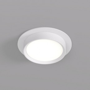 DK2090-WH Встраиваемый светильник FLAT, IP 20, до 15 Вт, GX53, LED, белый, алюминий в Камышлове - kamyshlov.ok-mebel.com | фото