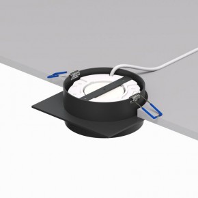 DK2091-BK Встраиваемый светильник FLAT, IP 20, до 15 Вт, GX53, LED, черный, алюминий в Камышлове - kamyshlov.ok-mebel.com | фото 4