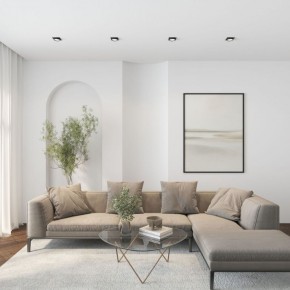 DK2091-BK Встраиваемый светильник FLAT, IP 20, до 15 Вт, GX53, LED, черный, алюминий в Камышлове - kamyshlov.ok-mebel.com | фото 5