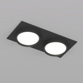 DK2092-BK Встраиваемый светильник FLAT, IP 20, до 15 Вт, GX53, LED, черный, алюминий в Камышлове - kamyshlov.ok-mebel.com | фото 4