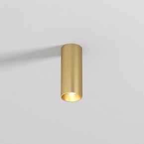 DK2615-SB Накладной светильник SHINE TUBE со светодиодом, D45*H115, IP20, 3000К, 7W, RA?90, сатинированная латунь, алюминий в Камышлове - kamyshlov.ok-mebel.com | фото
