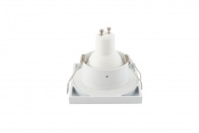 DK3014-WH Встраиваемый светильник влагозащ., IP 44, 50 Вт, GU10, белый, алюминий в Камышлове - kamyshlov.ok-mebel.com | фото 5