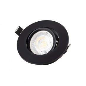 DK3020-BK Встраиваемый светильник, IP 20, 10 Вт, GU5.3, LED, черный, пластик в Камышлове - kamyshlov.ok-mebel.com | фото 2
