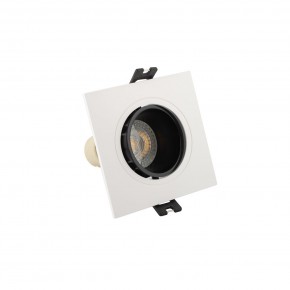 DK3021-WB Встраиваемый светильник, IP 20, 10 Вт, GU5.3, LED, белый/черный, пластик в Камышлове - kamyshlov.ok-mebel.com | фото 2