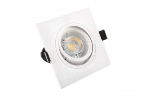 DK3021-WH Встраиваемый светильник, IP 20, 10 Вт, GU5.3, LED, белый, пластик в Камышлове - kamyshlov.ok-mebel.com | фото
