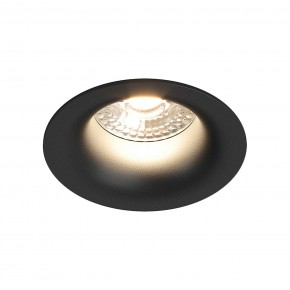 DK3024-BK Встраиваемый светильник, IP 20, 10 Вт, GU5.3, LED, черный, пластик в Камышлове - kamyshlov.ok-mebel.com | фото