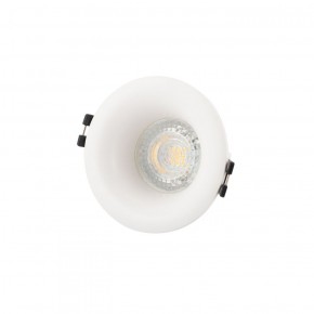 DK3024-WH Встраиваемый светильник, IP 20, 10 Вт, GU5.3, LED, белый, пластик в Камышлове - kamyshlov.ok-mebel.com | фото