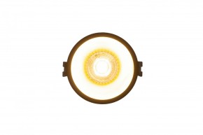 DK3026-BG Встраиваемый светильник, IP 20, 10 Вт, GU5.3, LED, черный/золотой, пластик в Камышлове - kamyshlov.ok-mebel.com | фото 2