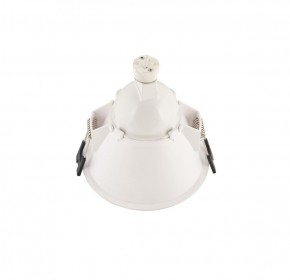 DK3026-WG Встраиваемый светильник, IP 20, 10 Вт, GU5.3, LED, белый/золотой, пластик в Камышлове - kamyshlov.ok-mebel.com | фото 3