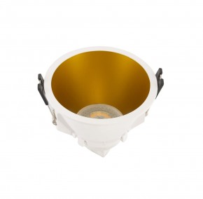 DK3026-WG Встраиваемый светильник, IP 20, 10 Вт, GU5.3, LED, белый/золотой, пластик в Камышлове - kamyshlov.ok-mebel.com | фото 2