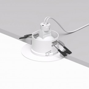 DK3028-WH Встраиваемый светильник, IP 20, 10 Вт, GU5.3, LED, белый, пластик в Камышлове - kamyshlov.ok-mebel.com | фото 3