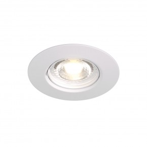 DK3028-WH Встраиваемый светильник, IP 20, 10 Вт, GU5.3, LED, белый, пластик в Камышлове - kamyshlov.ok-mebel.com | фото 5