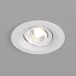 DK3029-WH Встраиваемый светильник, IP 20, 10 Вт, GU5.3, LED, белый, пластик в Камышлове - kamyshlov.ok-mebel.com | фото