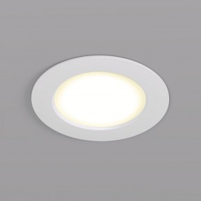 DK3046-WH Встраиваемый светильник, IP 20, 5Вт, LED, белый, пластик в Камышлове - kamyshlov.ok-mebel.com | фото