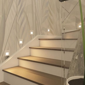 DK3050-WH Светильник встраиваемый в стену, IP 20, LED 3000, 1 Вт, белый, пластик в Камышлове - kamyshlov.ok-mebel.com | фото 9