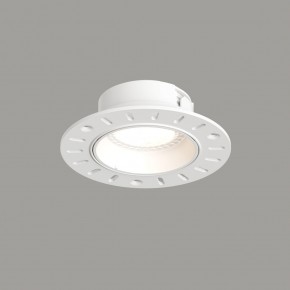 DK3055-WH Встраиваемый светильник, IP 20, 10 Вт, GU5.3, LED, белый, пластик в Камышлове - kamyshlov.ok-mebel.com | фото