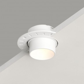 DK3056-WH Встраиваемый светильник под шпатлевку, IP20, до 15 Вт, LED, GU5,3, белый, пластик в Камышлове - kamyshlov.ok-mebel.com | фото 2