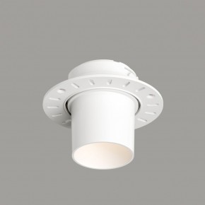 DK3057-WH Встраиваемый светильник под шпатлевку, IP20, до 15 Вт, LED, GU5,3, белый, пластик в Камышлове - kamyshlov.ok-mebel.com | фото