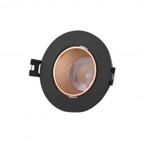 DK3061-BBR Встраиваемый светильник, IP 20, 10 Вт, GU5.3, LED, черный/бронзовый, пластик в Камышлове - kamyshlov.ok-mebel.com | фото