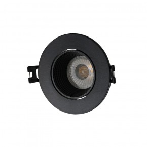 DK3061-BK Встраиваемый светильник, IP 20, 10 Вт, GU5.3, LED, черный/черный, пластик в Камышлове - kamyshlov.ok-mebel.com | фото