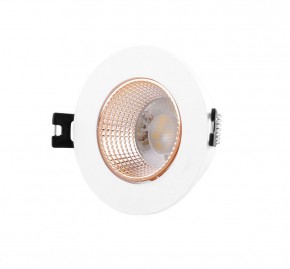 DK3061-WBR Встраиваемый светильник, IP 20, 10 Вт, GU5.3, LED, белый/бронзовый, пластик в Камышлове - kamyshlov.ok-mebel.com | фото 1