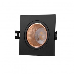 DK3071-BBR Встраиваемый светильник, IP 20, 10 Вт, GU5.3, LED, черный/бронзовый, пластик в Камышлове - kamyshlov.ok-mebel.com | фото