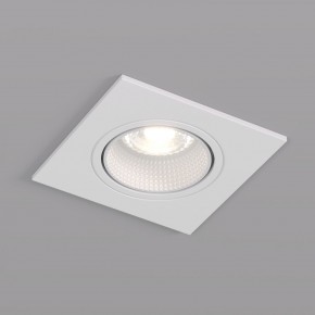 DK3071-WH Встраиваемый светильник, IP 20, 10 Вт, GU5.3, LED, белый/белый, пластик в Камышлове - kamyshlov.ok-mebel.com | фото