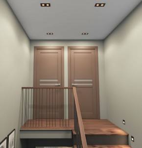 DK3072-BBR Встраиваемый светильник, IP 20, 10 Вт, GU5.3, LED, черный/бронзовый, пластик в Камышлове - kamyshlov.ok-mebel.com | фото 3