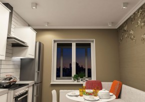 DK3080-WH Светильник накладной IP 20, 10 Вт, GU5.3, LED, белый/белый, пластик в Камышлове - kamyshlov.ok-mebel.com | фото 2