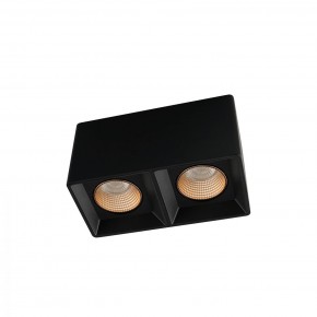 DK3085-BK+BR Светильник накладной IP 20, 10 Вт, GU5.3, LED, черный/бронзовый, пластик в Камышлове - kamyshlov.ok-mebel.com | фото